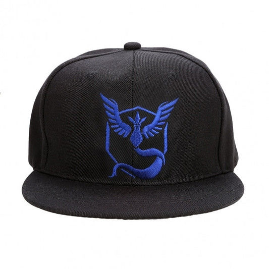 Pokemon GO Hot Fashion Unisex Men Women Embroidered Baseball Cap Snapback Flat Brimmed Cap