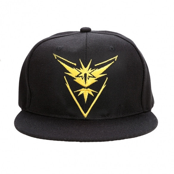 Pokemon GO Hot Fashion Unisex Men Women Embroidered Baseball Cap Snapback Flat Brimmed Cap