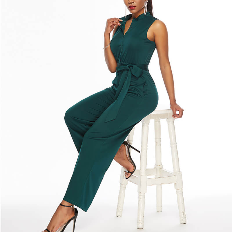 Elegant Wide Leg Jumpsuit