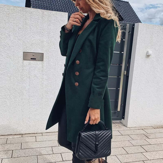 Double Breasted Wool Coat