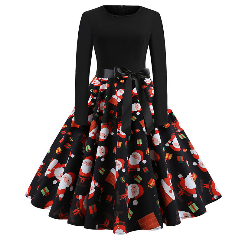 Plus Size Dress | Christmas Dress | Retro Dress