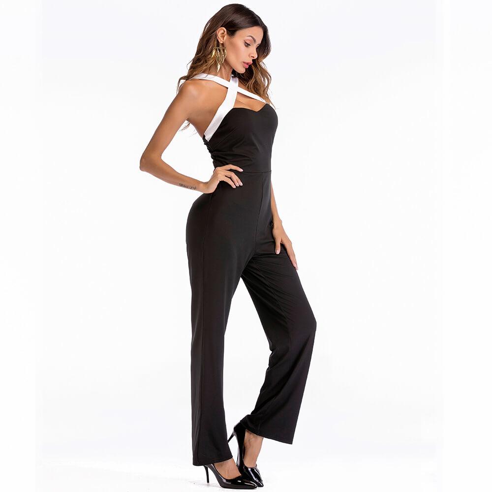 Cut Out Slim Fit Jumpsuit