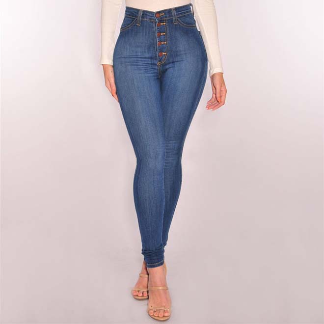 Skinny Slim-Fit Fitting Pocket Bodycon Pants