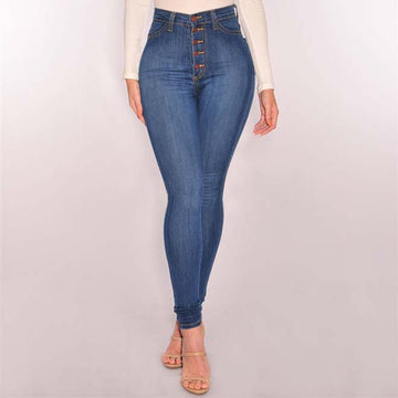 Skinny Slim-Fit Fitting Pocket Bodycon Pants