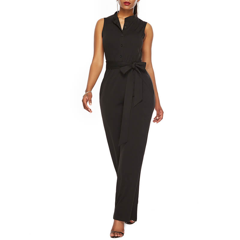 Elegant Wide Leg Jumpsuit