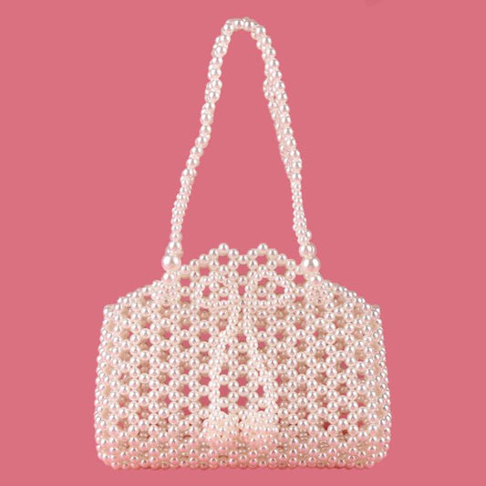 Hadmade Customize Pearl Satchel Bags