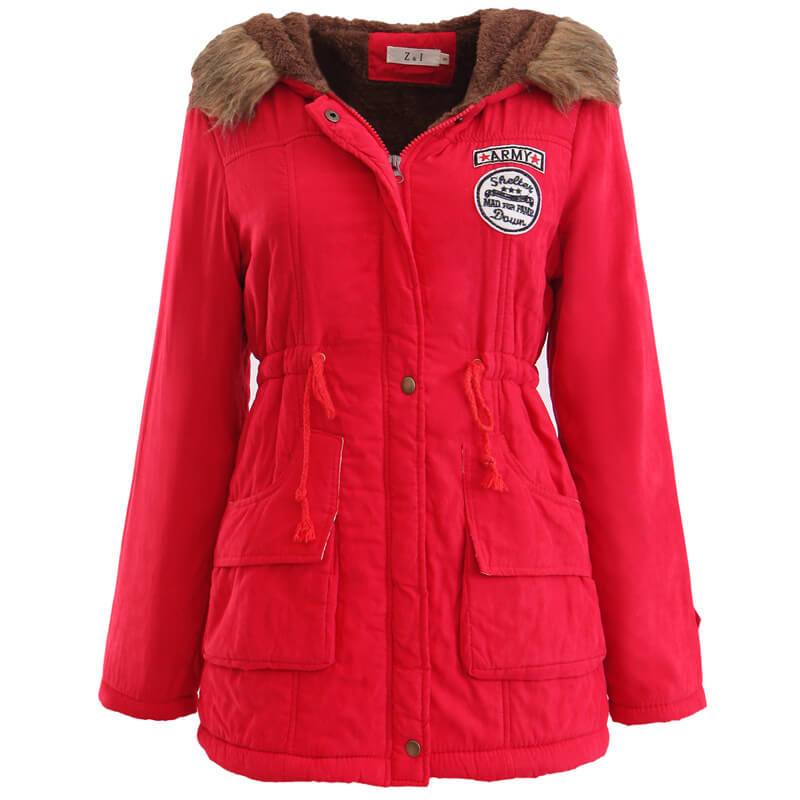 Simple Hollister Padded Parka Jacket