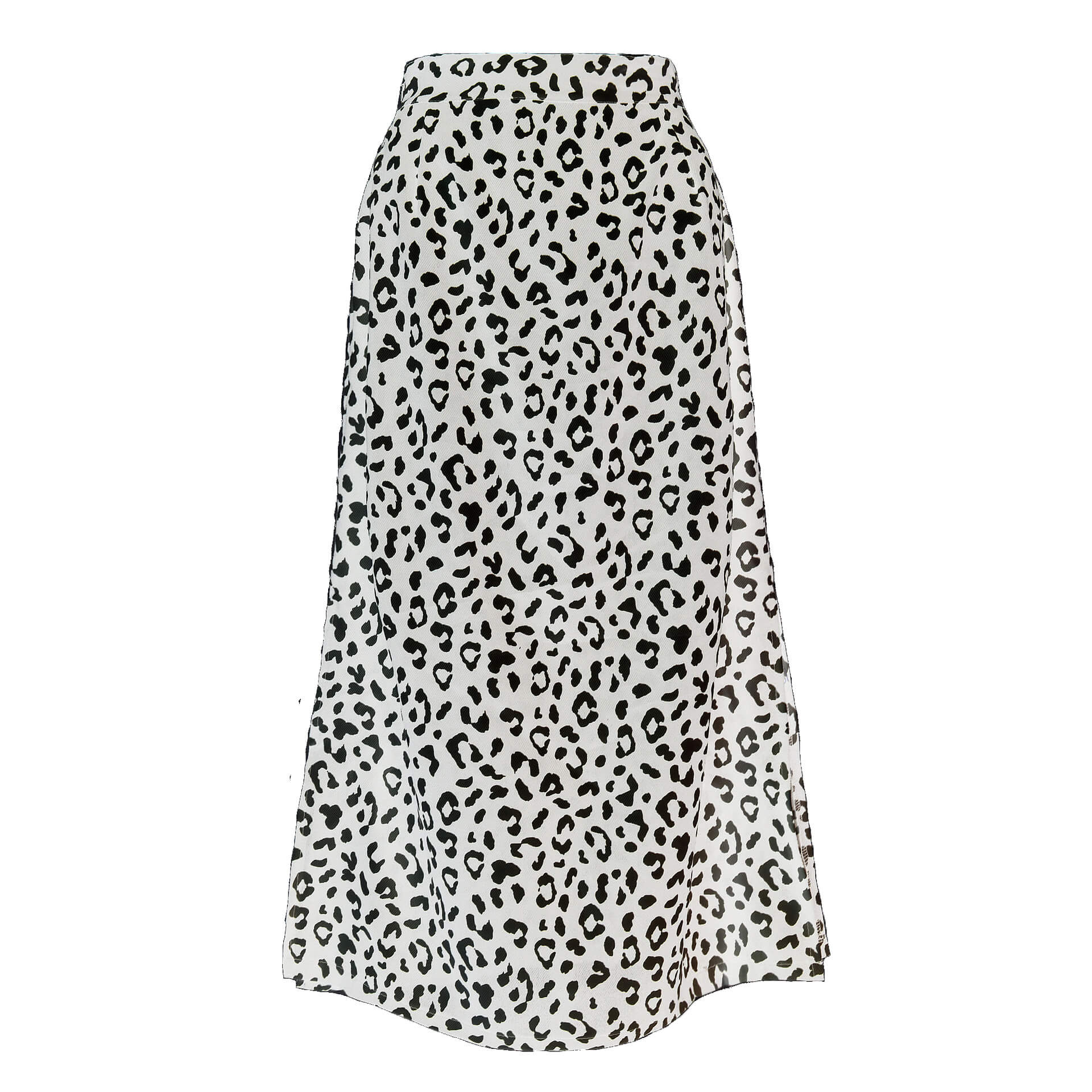 Sexy Leopard High Waist Loose Split Midi Dresses